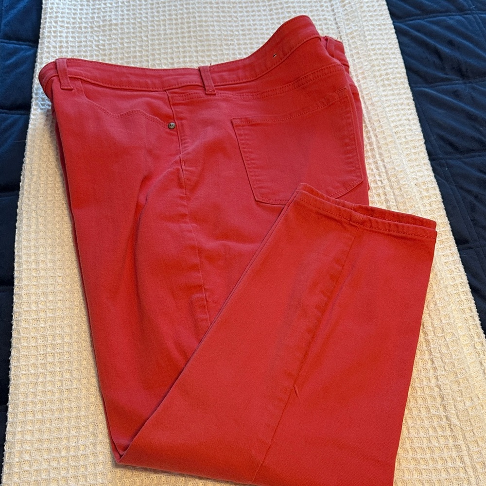 Talbots High Waste Jegging Crops